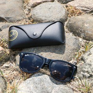 Ray Bans Wayfarer Black 52mm Used